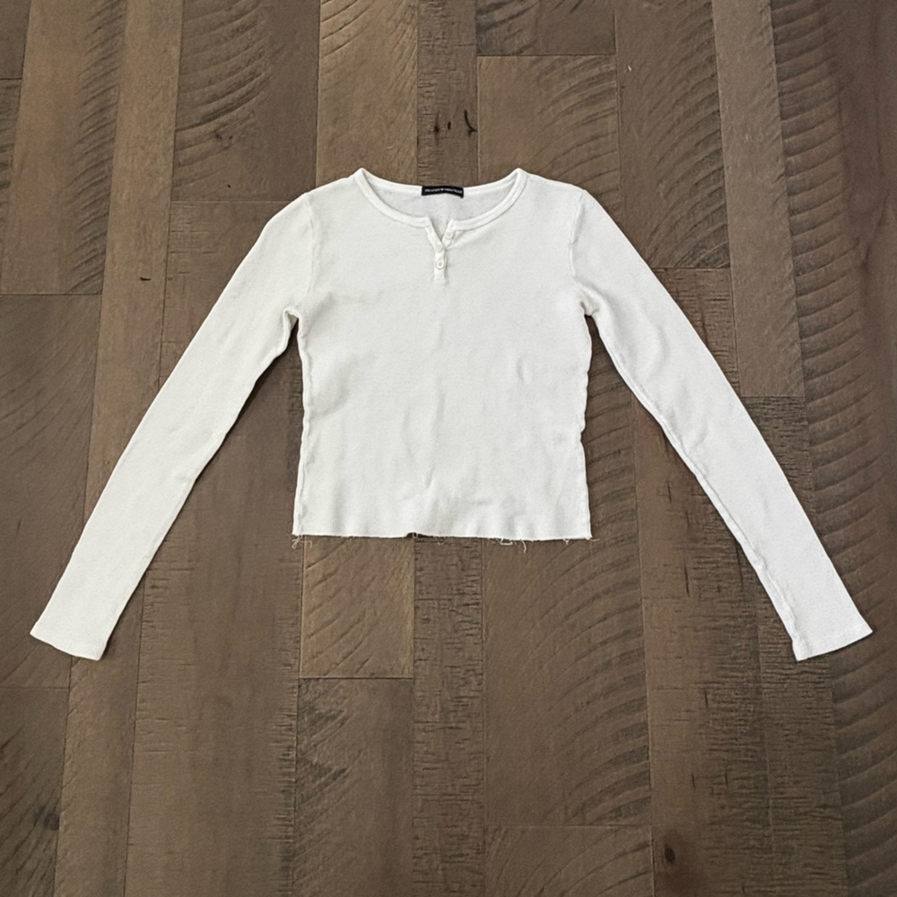 Brandy Melville White Long Sleeve | EUC!!